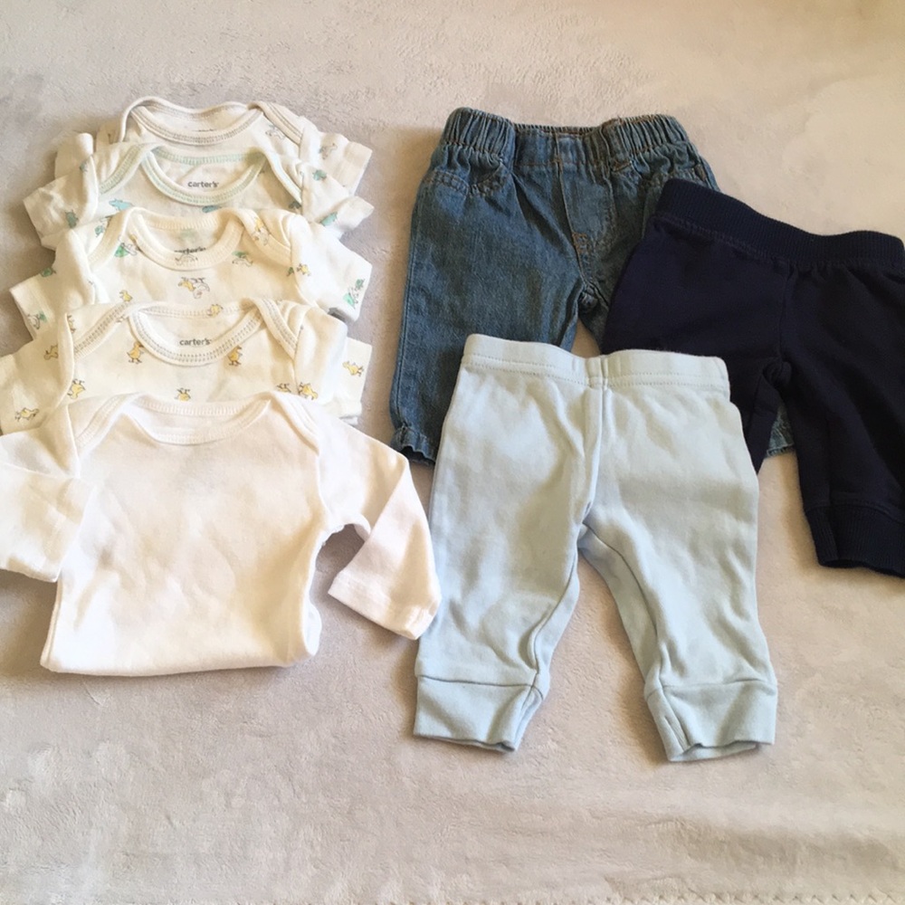 8 piece newborn bundle